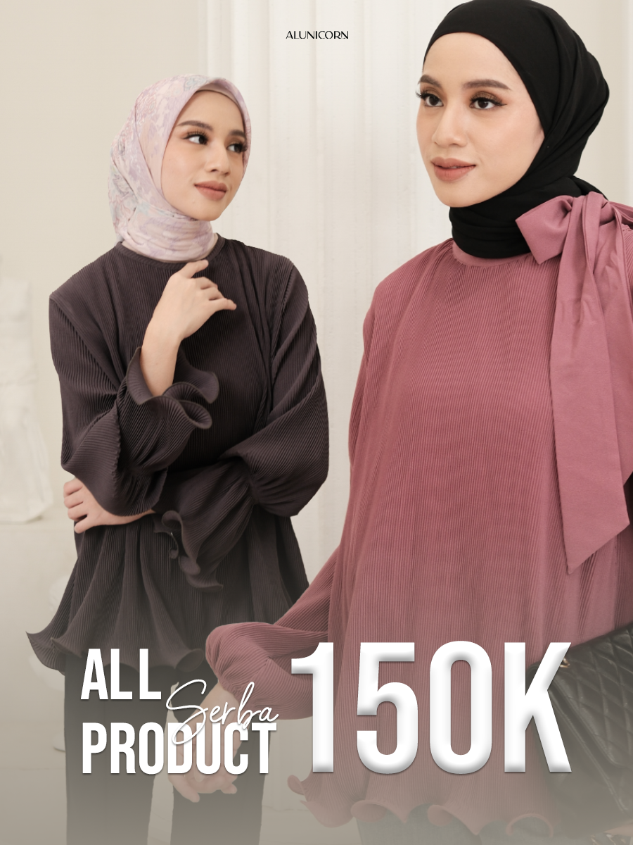 EVENT - Alunicorn - Esme Blouse vol.2 - Blouse plisket - Atasan Blus Wanita 