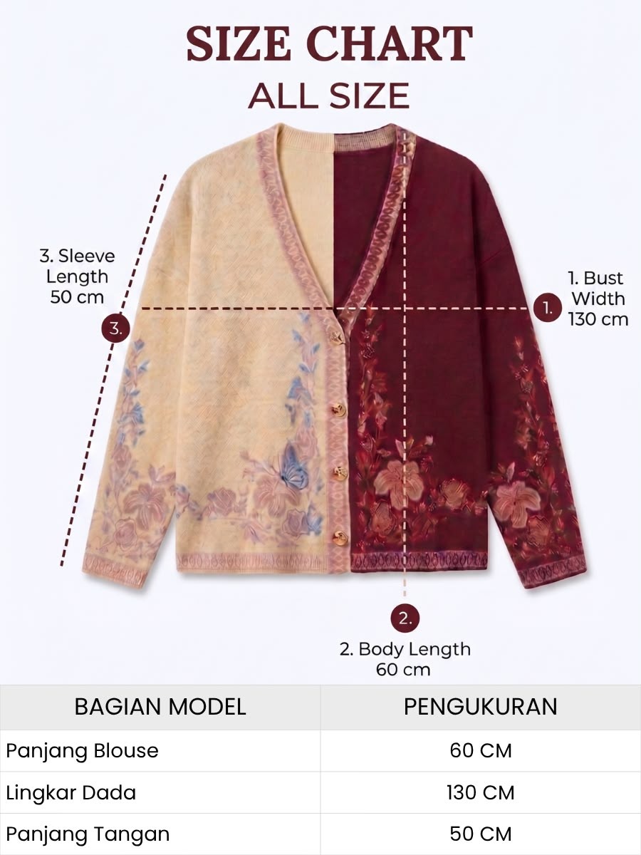 Alunicorn - Aruna Series Chika - Cardigan Knit Wanita - Outer Rajut Korean Style Lembut Elegan