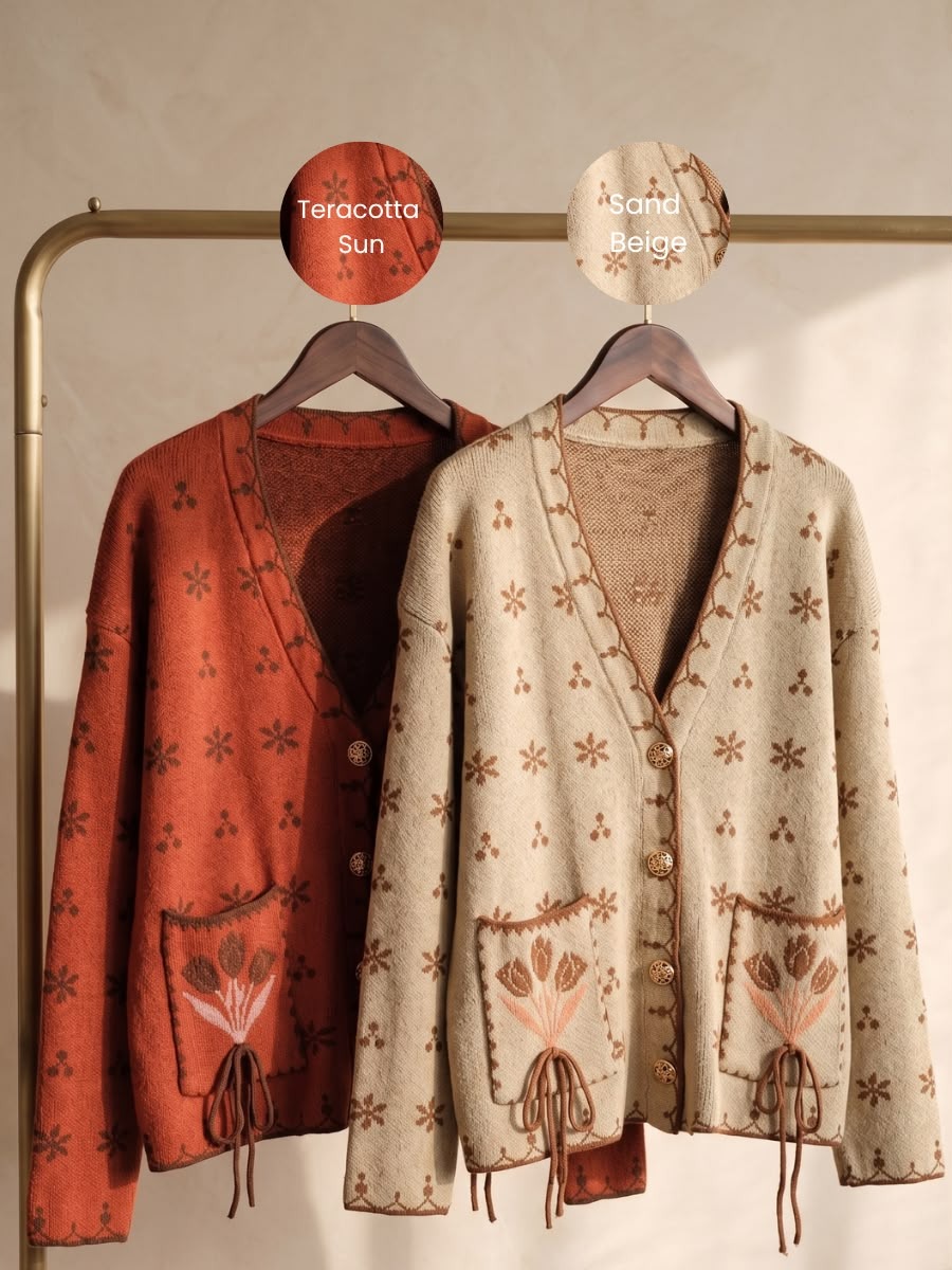Alunicorn - Aruna Series Miyu - Cardigan Knit Wanita - Outer Rajut Korean Style Lembut Elegan