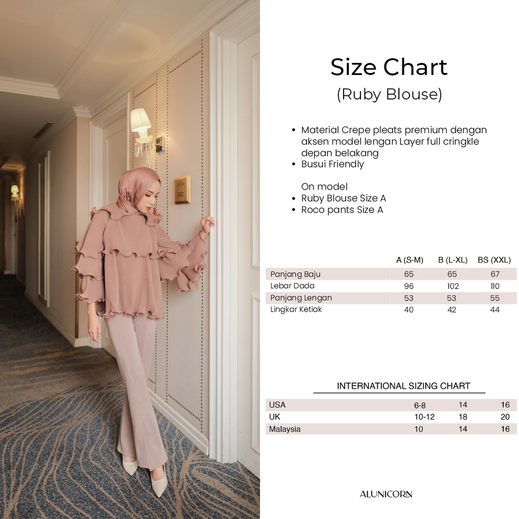 Alunicorn - Ruby Blouse - Blouse Plisket