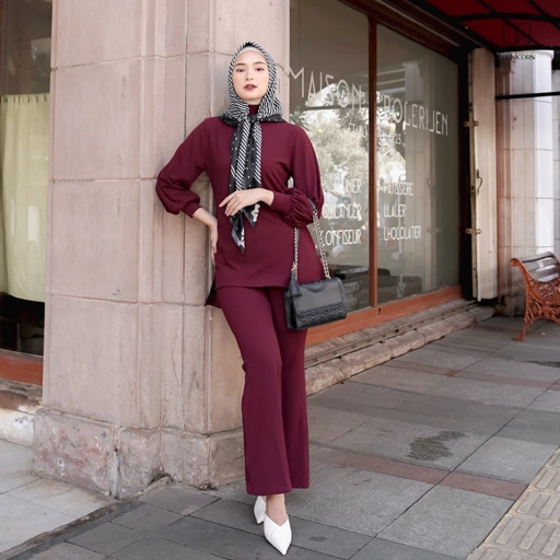 Alunicorn - Elle Knit - One set | One set wanita - Knit Uniqlo - knitting