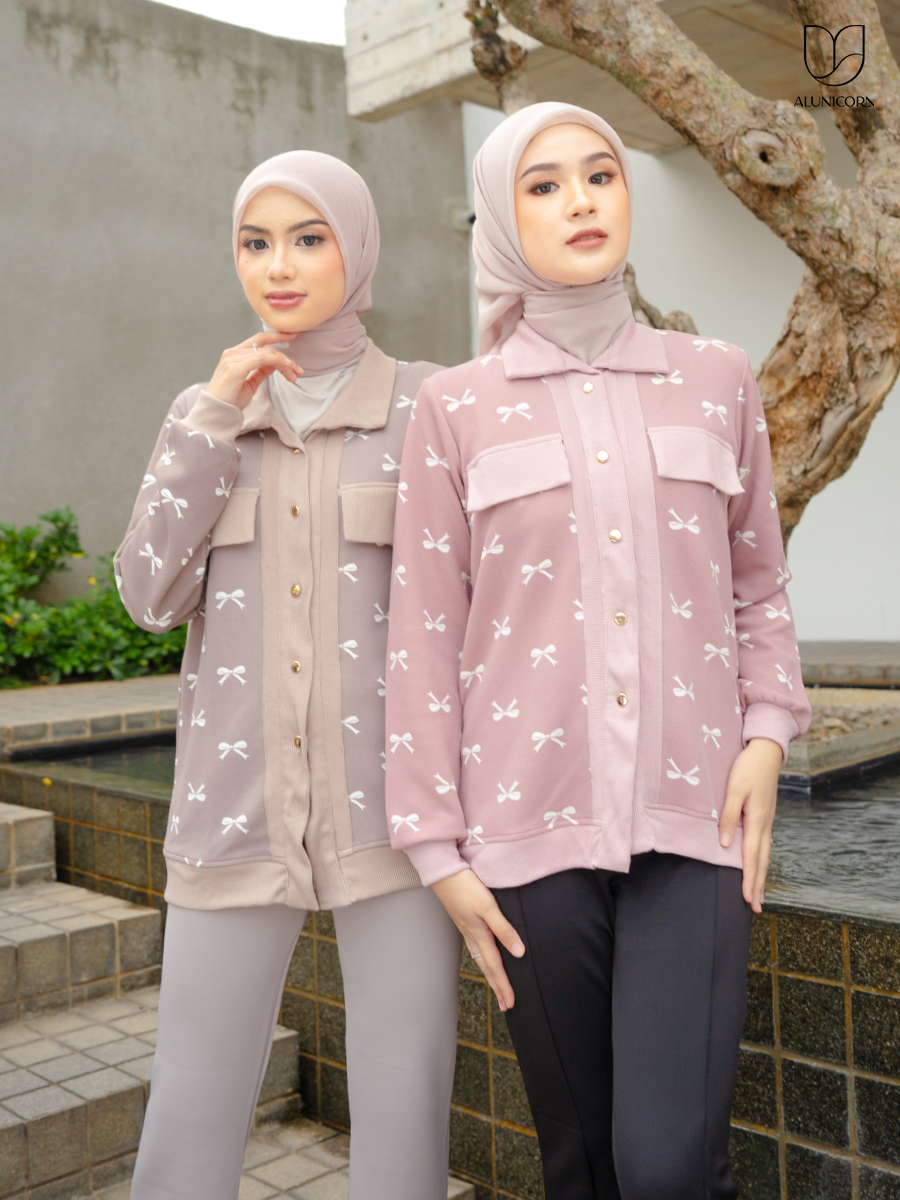 Alunicorn - Felicia - Cardigan Wanita - Cardigan Knit