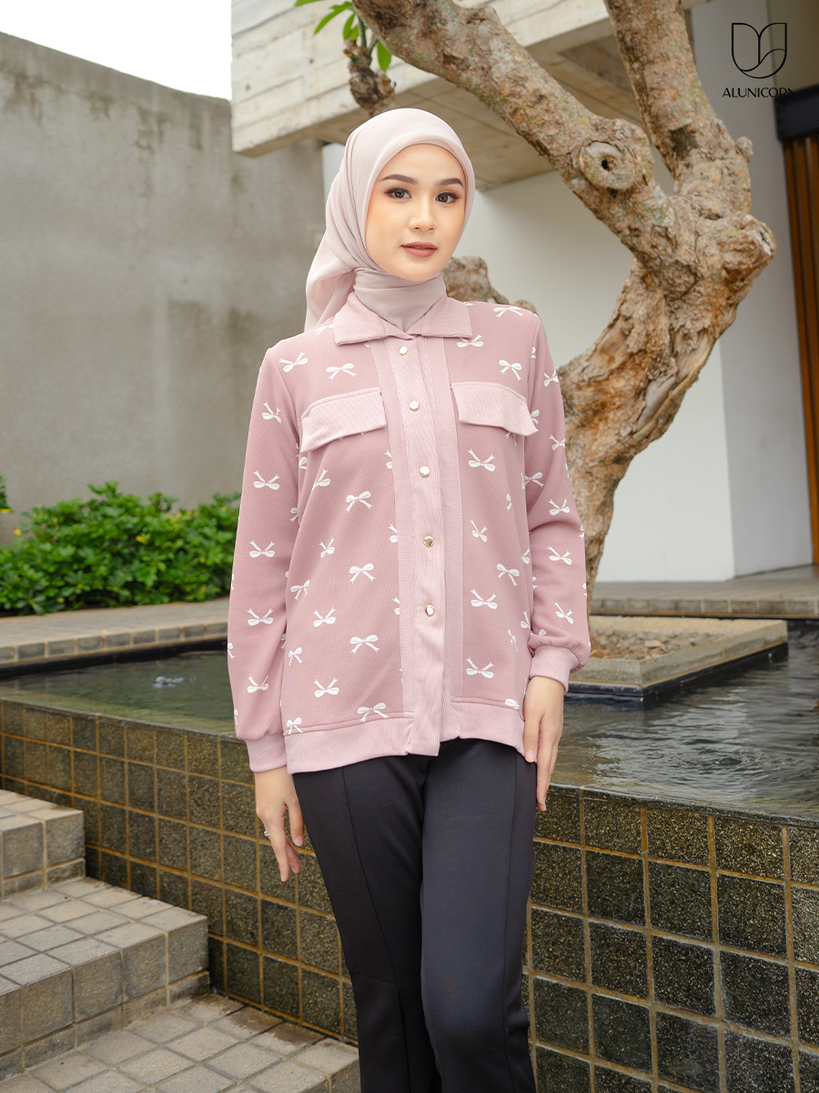 Alunicorn - Felicia - Cardigan Wanita - Cardigan Knit