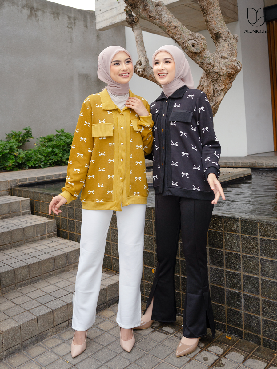 Alunicorn - Felicia - Cardigan Wanita - Cardigan Knit