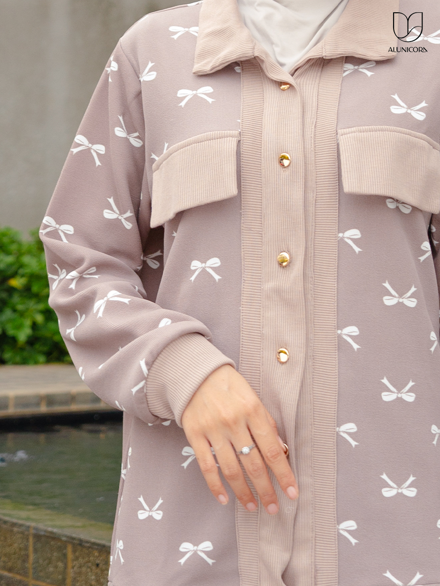 Alunicorn - Felicia - Cardigan Wanita - Cardigan Knit