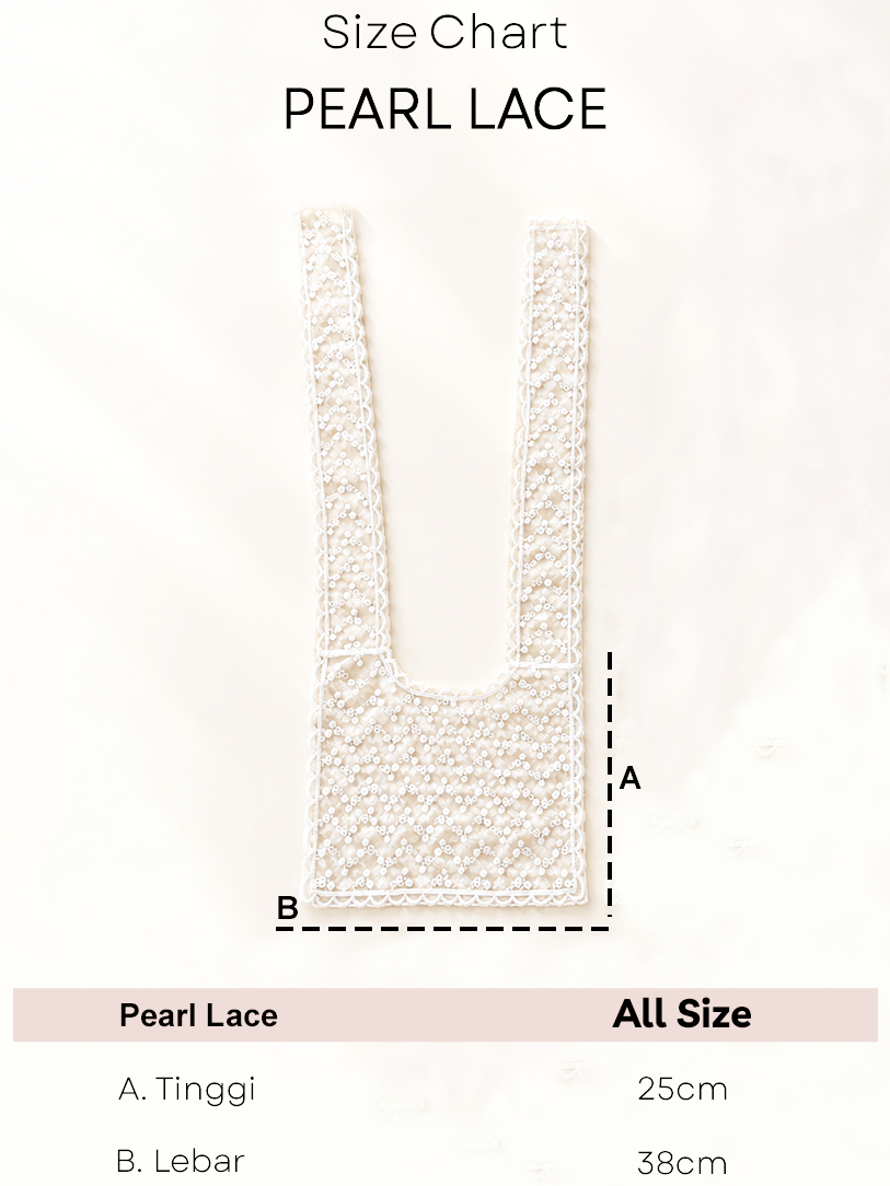 Alunicorn - Elan Lace Layering V-neck | Lace Trim & Ruffle Detail | Aksen Outfit Wanita | Layering Accessory