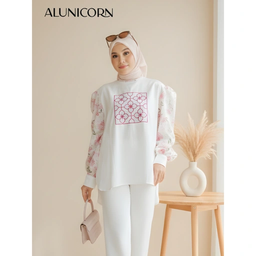 Image of Alunicorn - Nirmala Series - Blouse Embroidery -Atasan Blouse Wanita