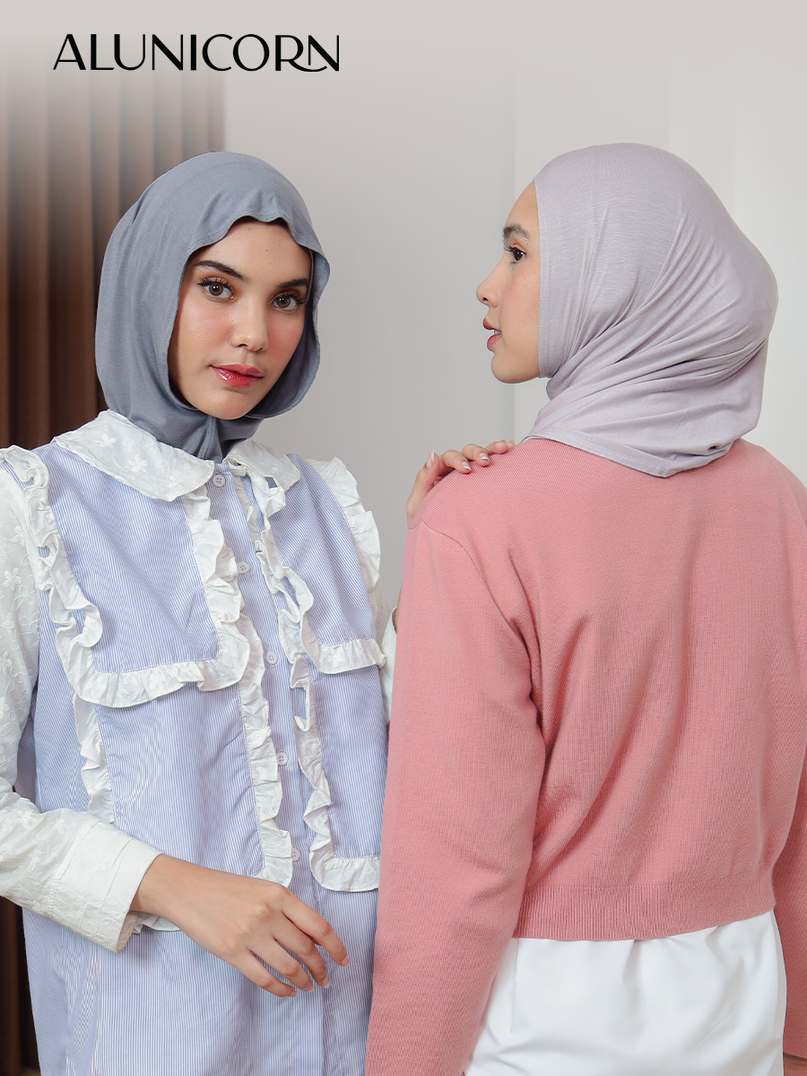 ALUNICORN - Runa Hijab Instan - Hijab Instan - Hijab Sport