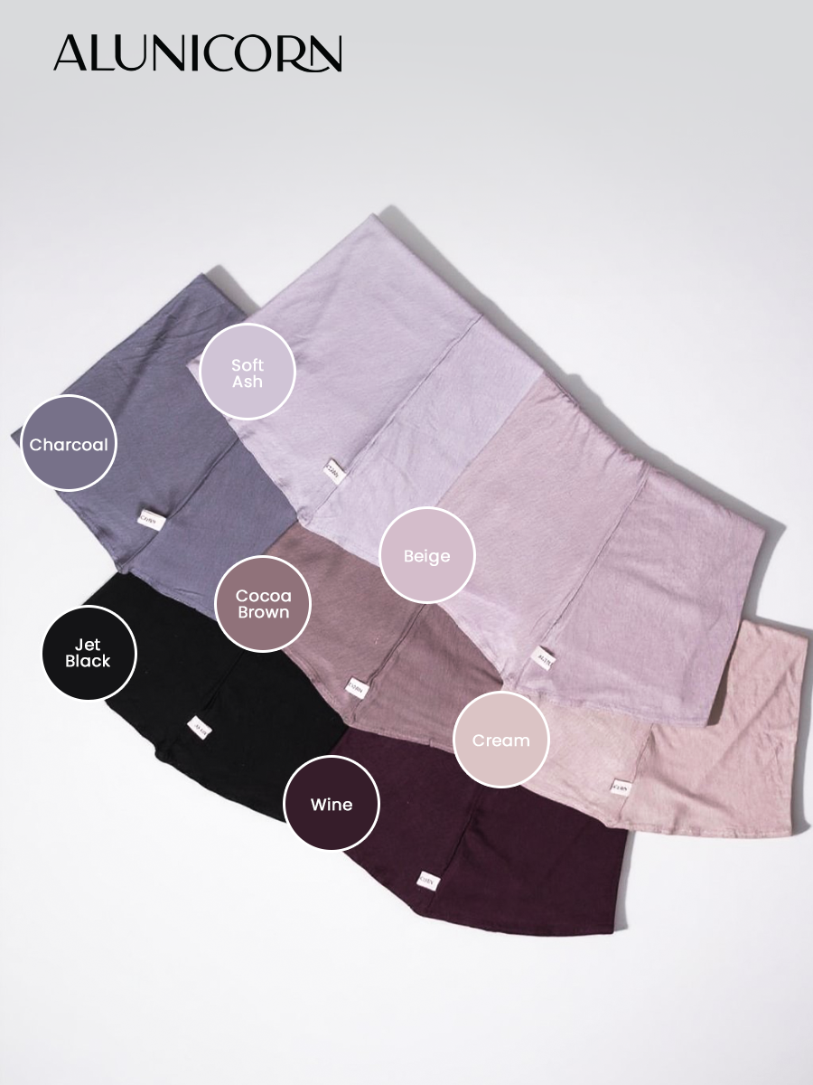 ALUNICORN - Runa Hijab Instan - Hijab Instan - Hijab Sport