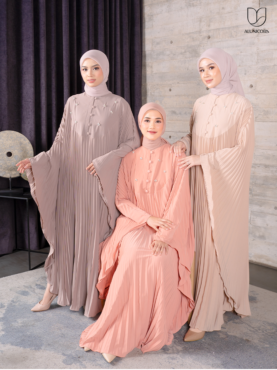 Alunicorn - Zafia Kaftan - Kaftan Plisket