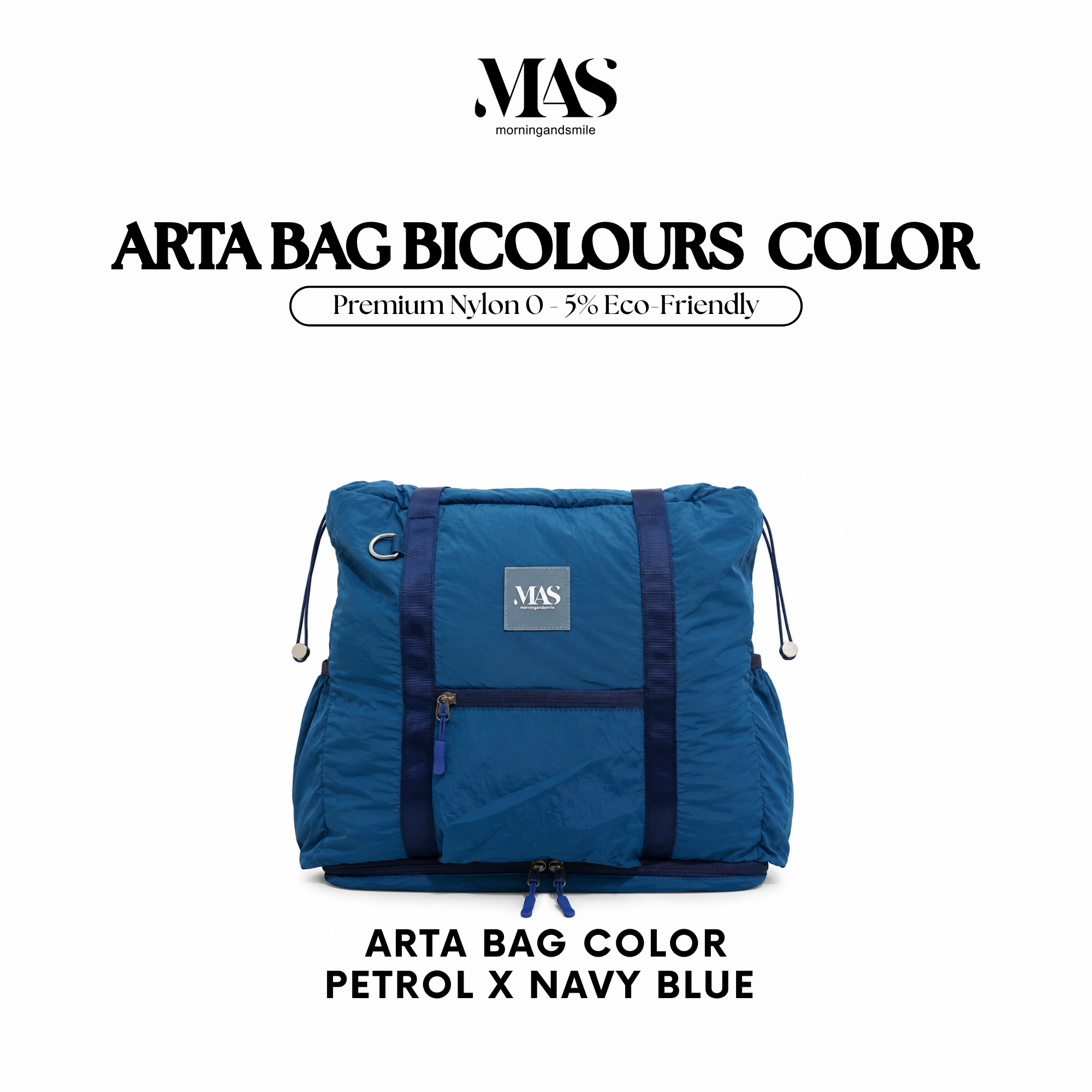 MAS - Arta Bicolour - Totepack - Pria dan Wanita
