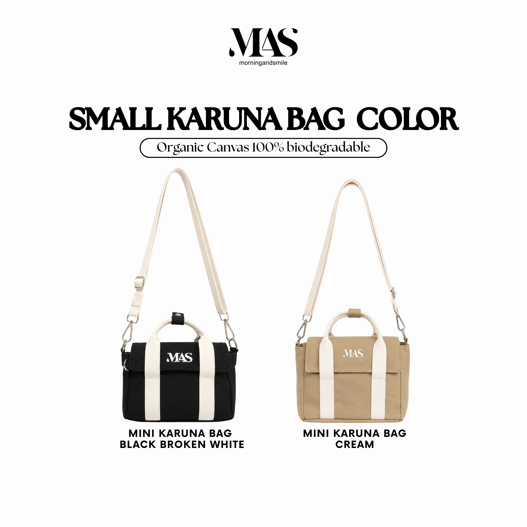 MAS - Small Karuna - Sling Bag - Organic Canvas