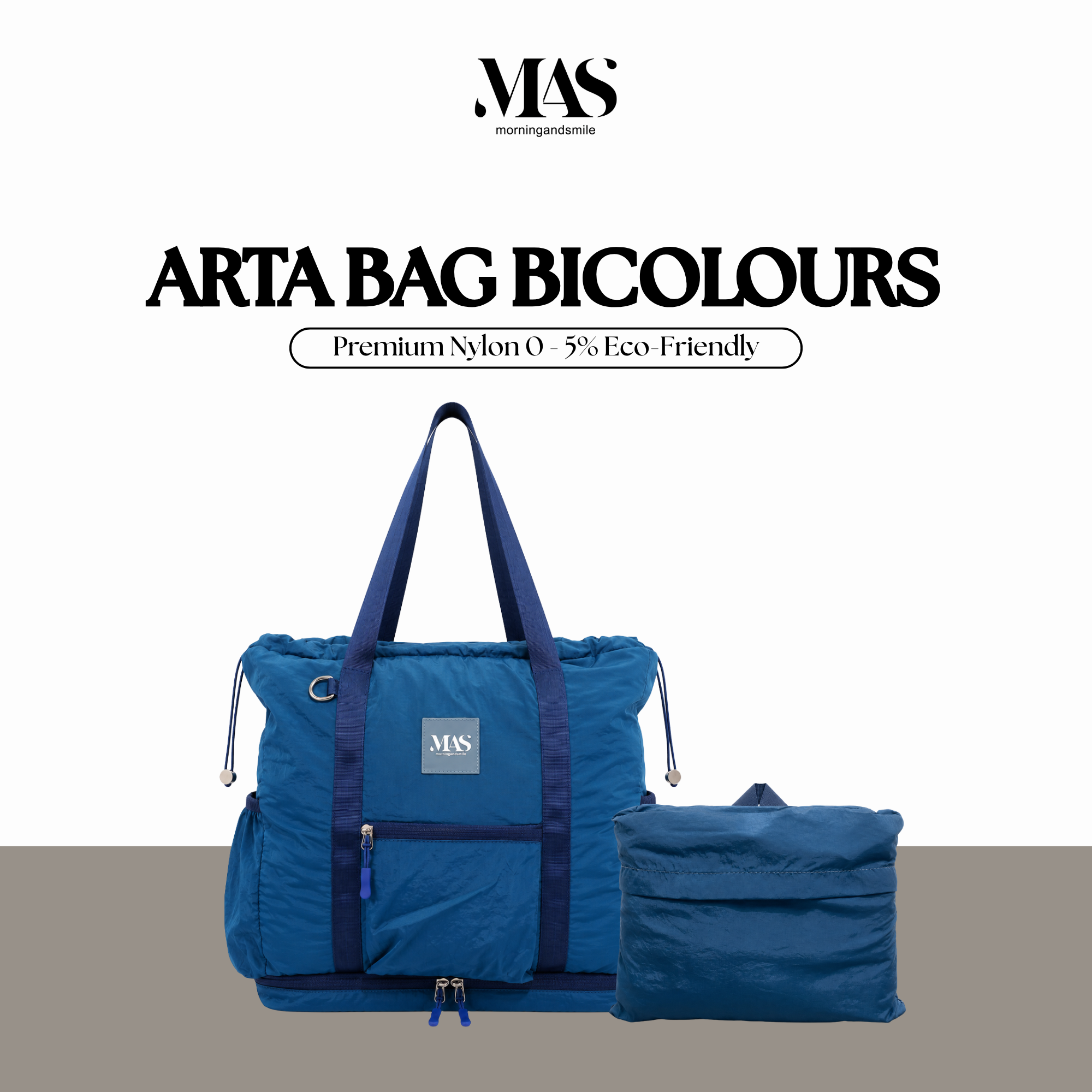 MAS - Arta Bicolour - Totepack - Pria dan Wanita