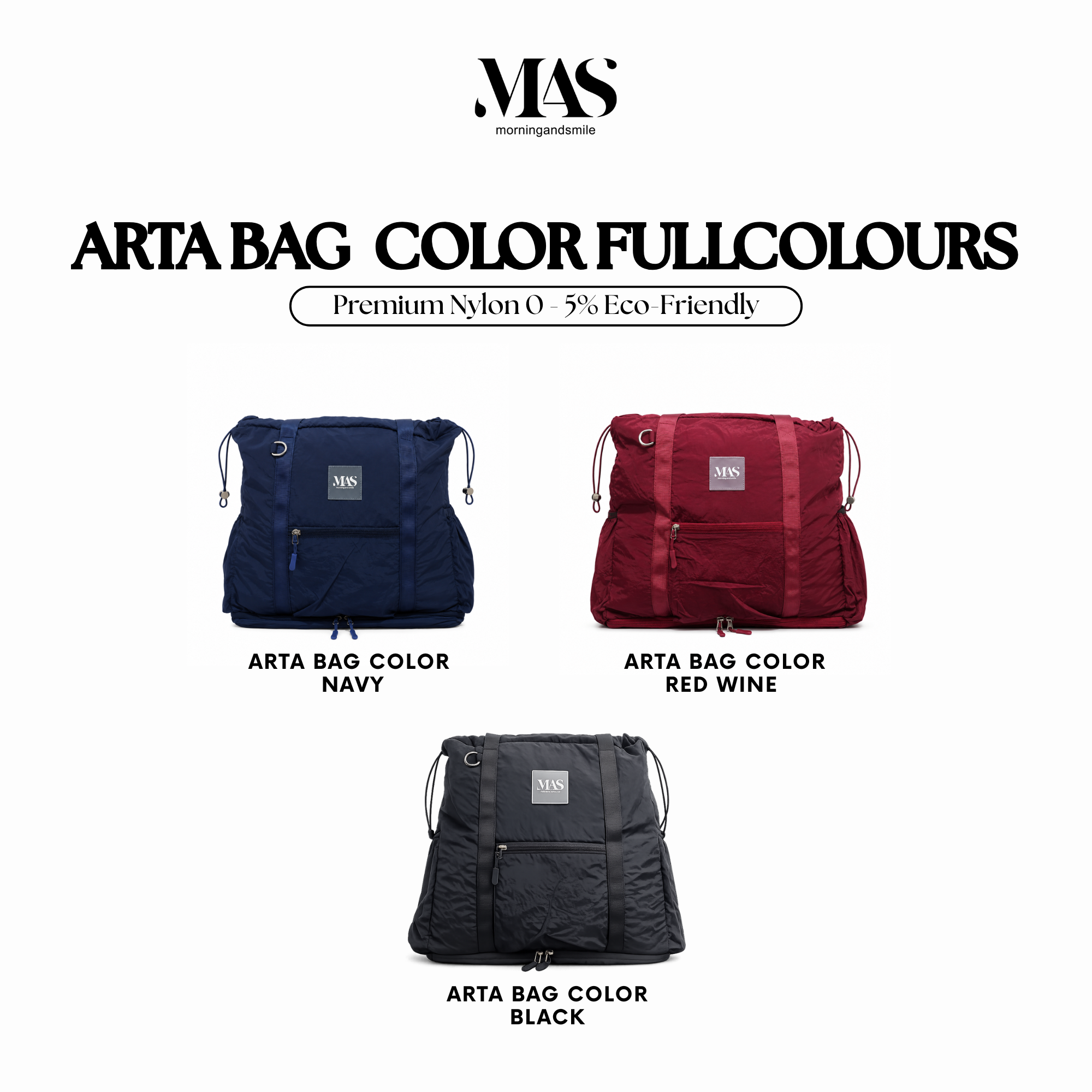 MAS - Arta Fullcolour - Totepack - Pria dan Wanita