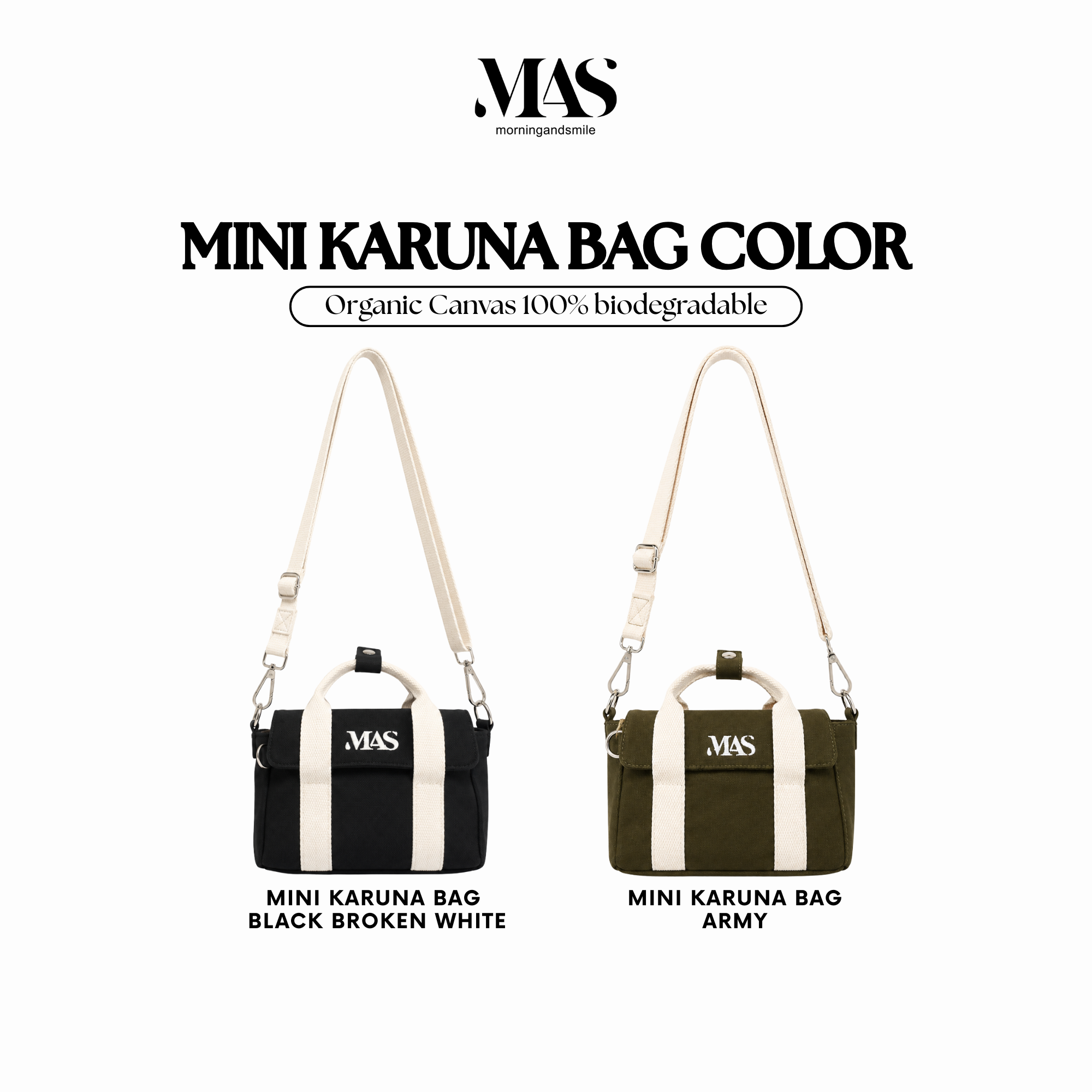 MAS - Mini Karuna - Sling Bag - Organic Canvas