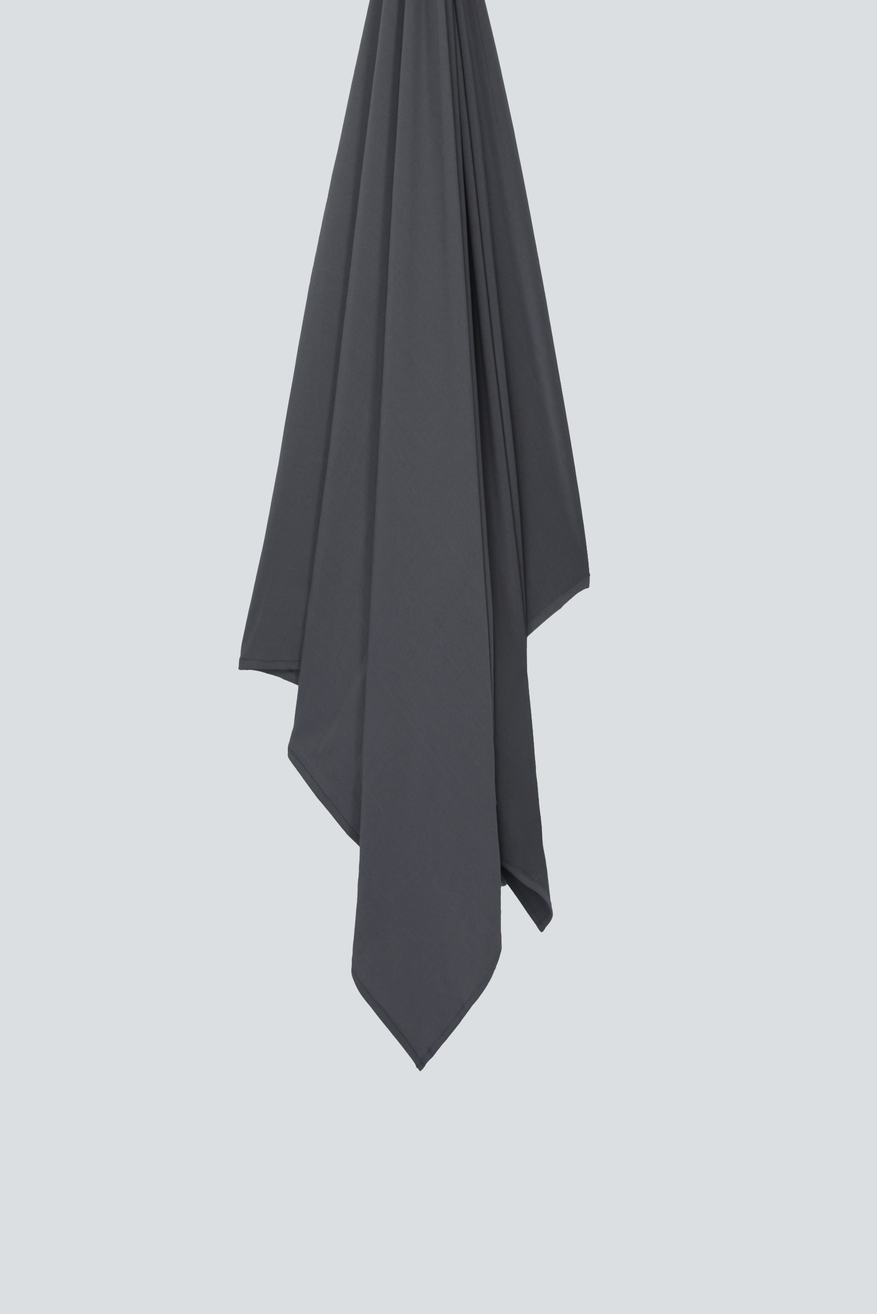 Premium Jersey Hijab Set - Dark Grey