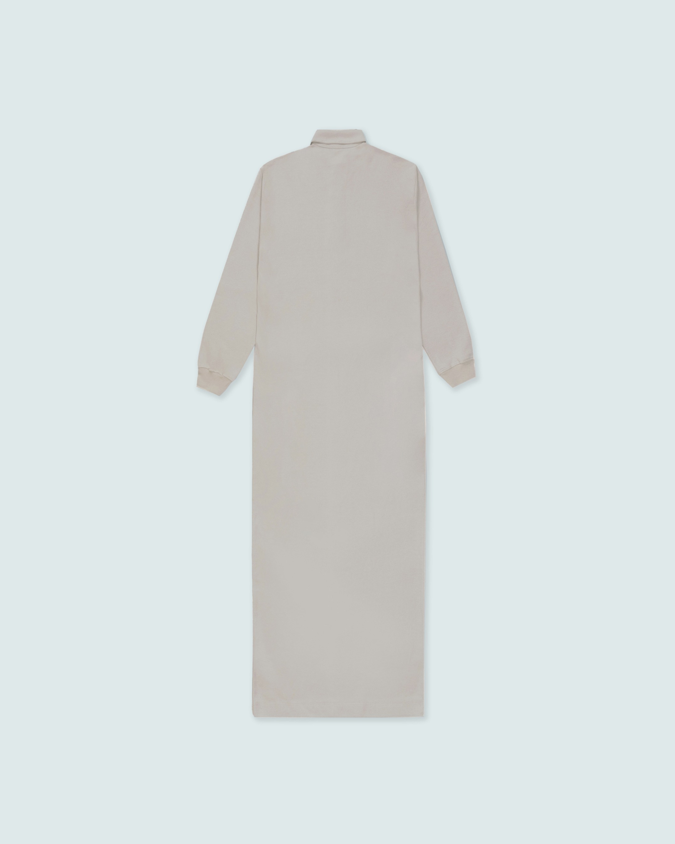 Jenin Oversized Polo Dress - Latte