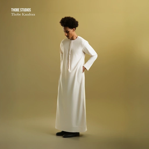 Image of [THOBE KANDORA] Thobe Studios (Jubah / Gamis Pria Premium Slimfit) – Premium Polyester