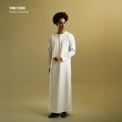 Image of [THOBE KANDORA] Thobe Studios (Jubah / Gamis Pria Premium Slimfit) – Premium Polyester