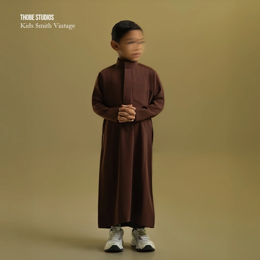 Image of [THOBE KIDS SMITH VINTAGE] Thobe Studios Kids (Jubah / Gamis Anak Premium Modernfit) - UV Protection.