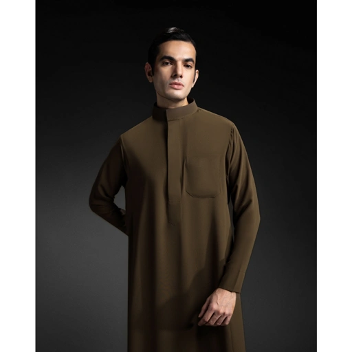 Image of [SMITH VINTAGE] Thobe Studios Thoub (Jubah / Gamis Pria Premium Slimfit) - UV Protection.
