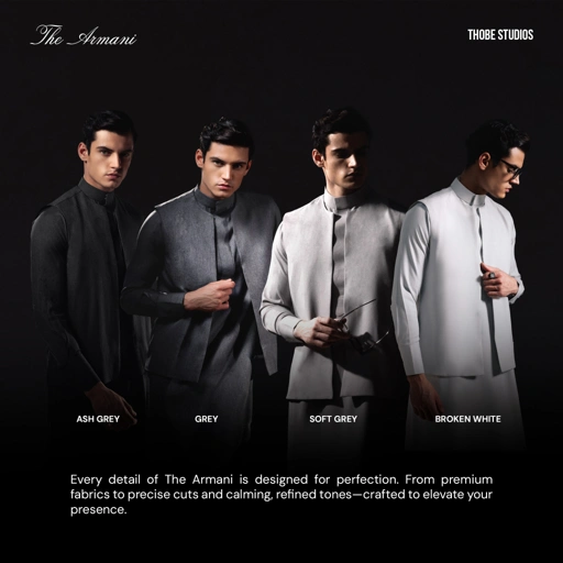 Image of [THE ARMANI V.I] Thobe Studios Special Edition.