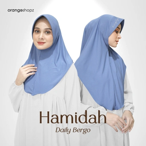 Image of Bergo Instan Jumbo Jersey Hijab Hamidah Size M L XL by Orangeshopz