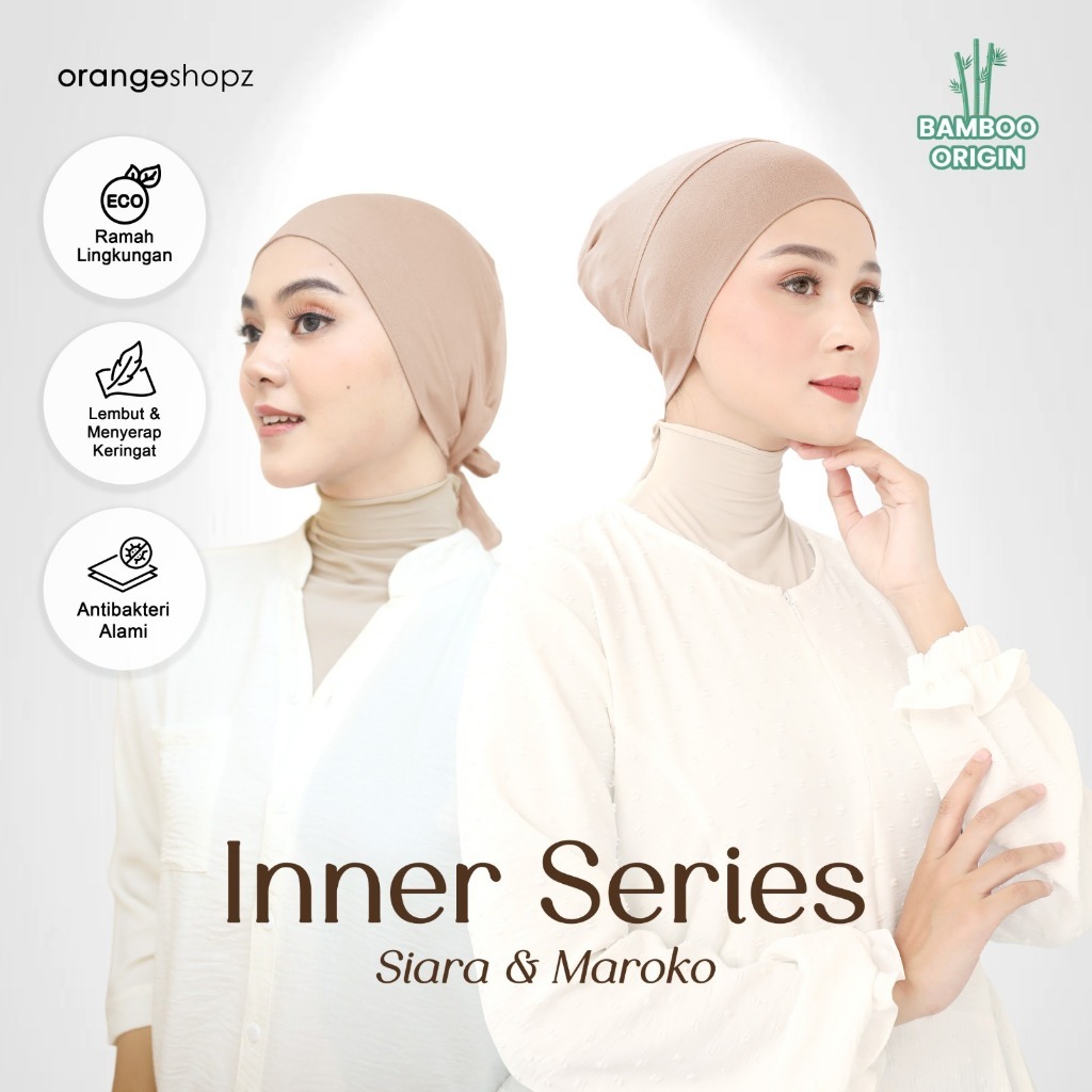Daleman Kerudung Hijab Jilbab Ciput Anti Pusing Maroko Inner Rayon Premium