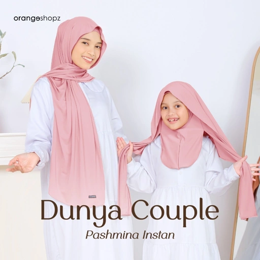 Image of Hijab Pashmina Instan Dunya Couple Ibu dan Anak