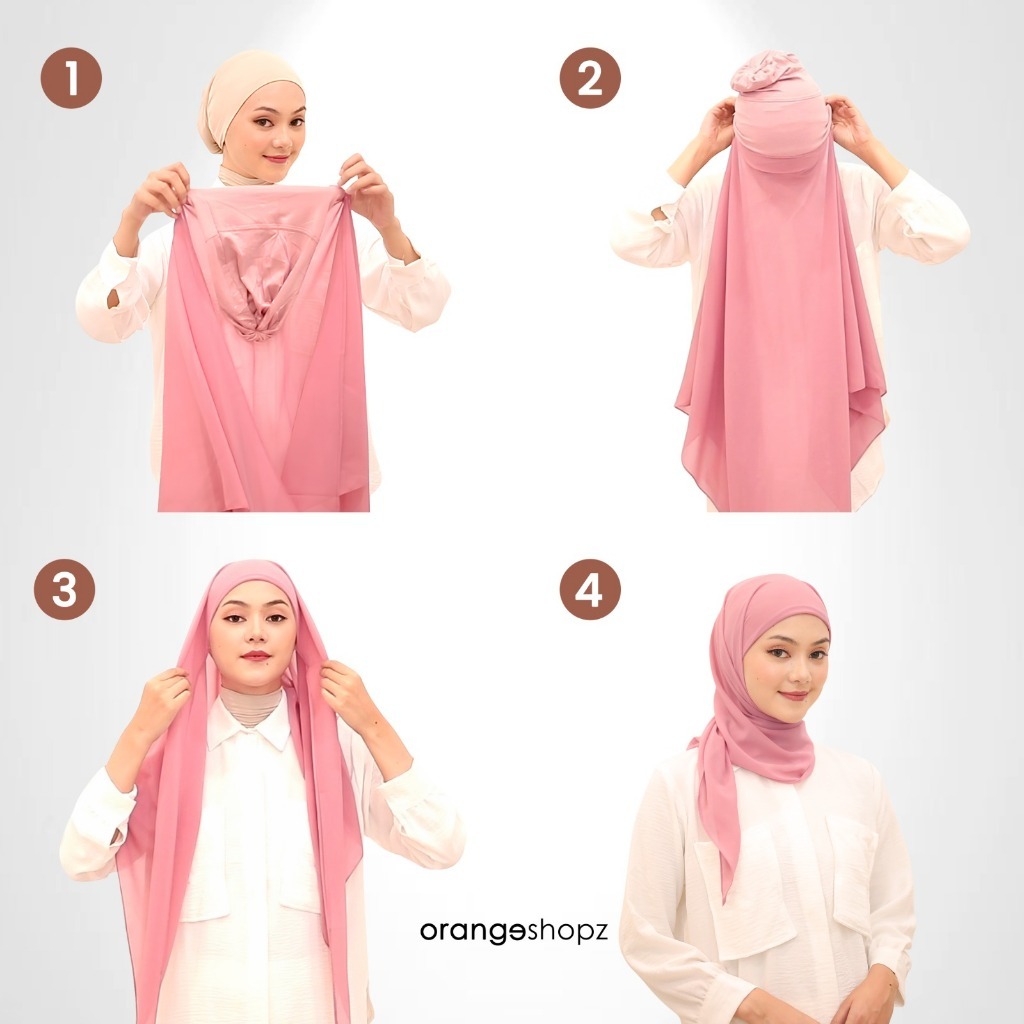 Hana Instan Square Hijab