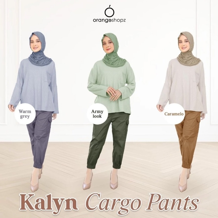 Milly Comfy Airflow Pants Celana Kerja Wanita Kantor Daily