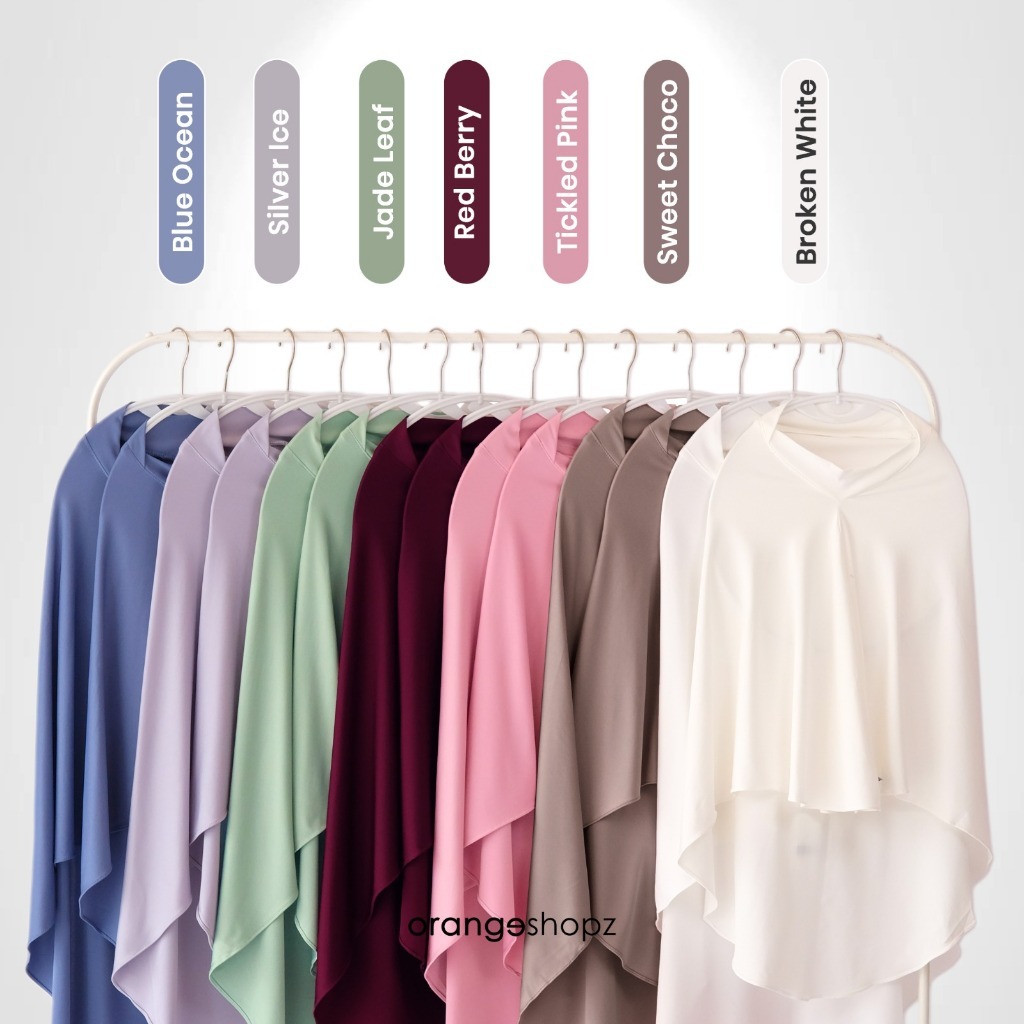Hijab Instan COUPLE Ibu dan Anak Hawwa Bergo Dagu Malay Jersey Premium