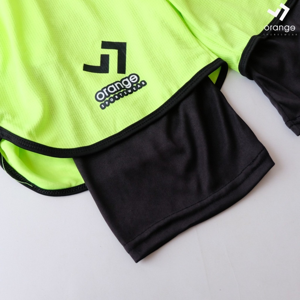 Celana Lari Pria Pakaian Olahraga Sport Running Gym Fitness Veltra 2in1 Short Pants