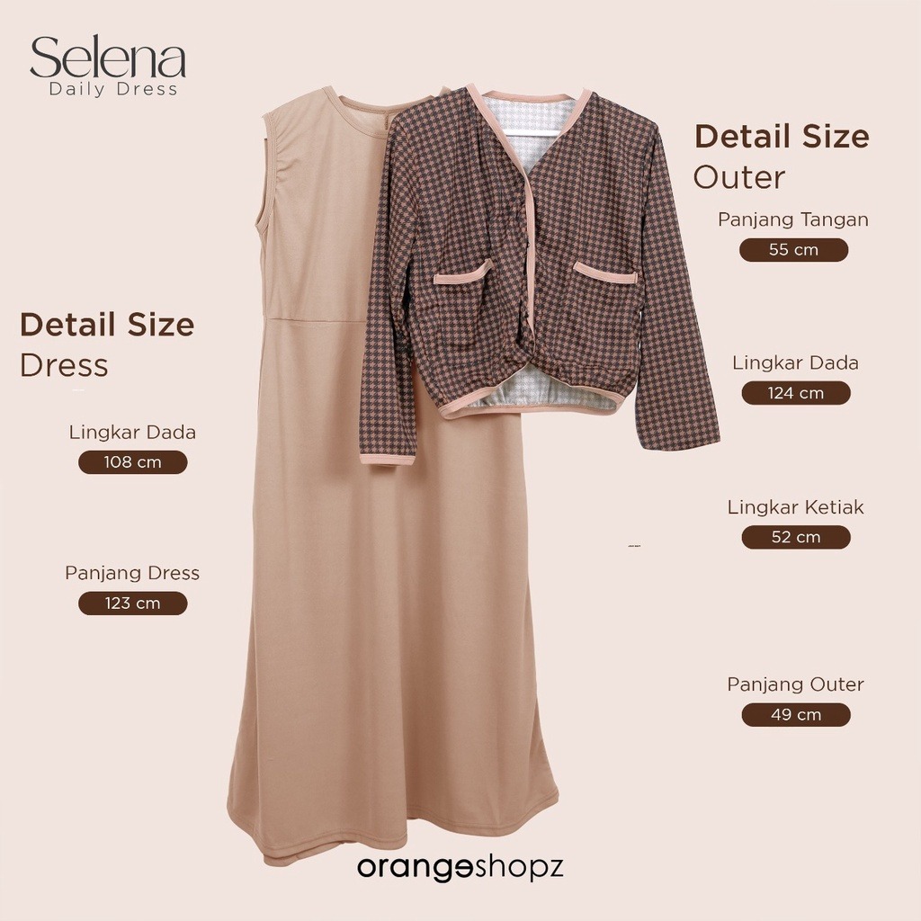 Gamis Muslim Wanita Cardigan Elora Coat Dress