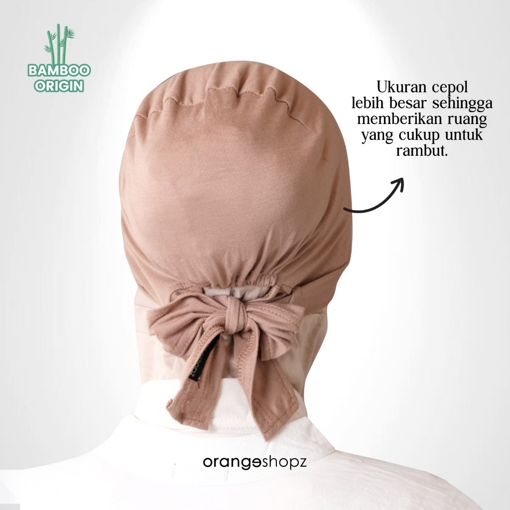 Daleman Kerudung Hijab Jilbab Ciput Anti Pusing Maroko Inner Rayon Premium