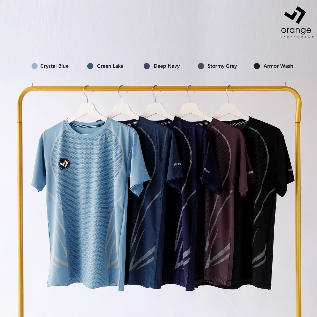 Baju Olahraga Sport Running Gym Fitness / Kaos Olahraga Pria Axion jersey Tshirt