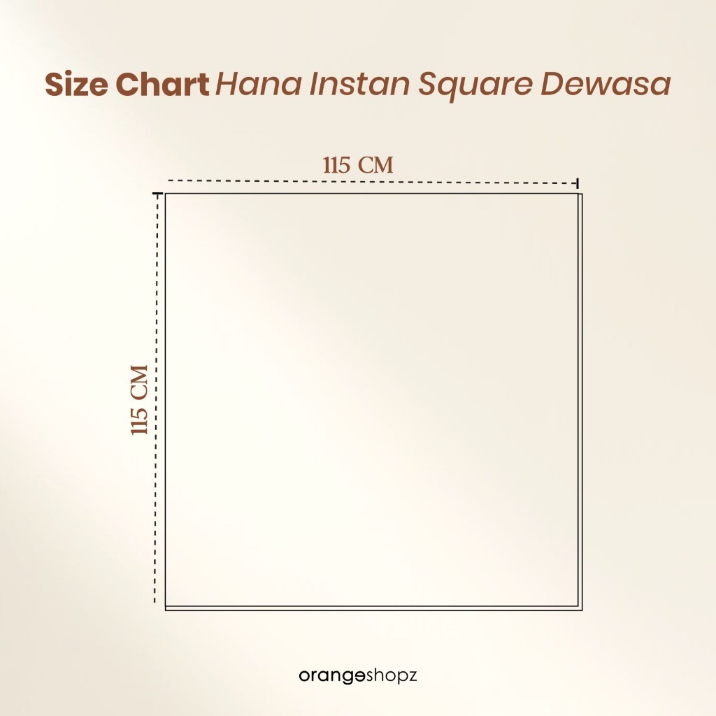 Hana Instan Square Hijab