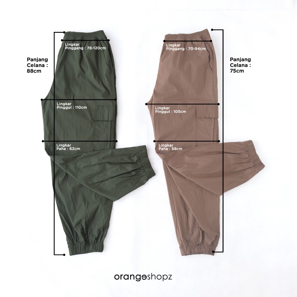 Milly Comfy Airflow Pants Celana Kerja Wanita Kantor Daily