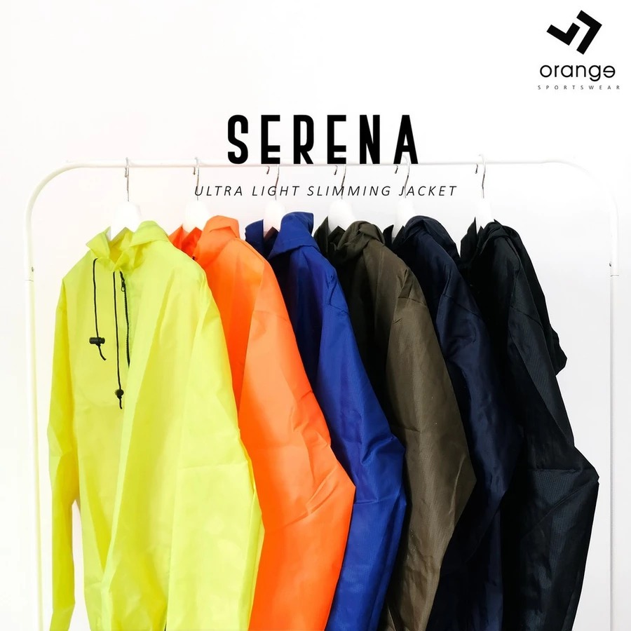 Jacket Olahraga Pria Wanita Serena Ultra Slimming Light