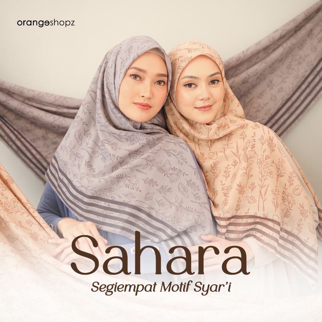Hijab Segiempat Motif Jumbo Ethnic Scarf 130x130