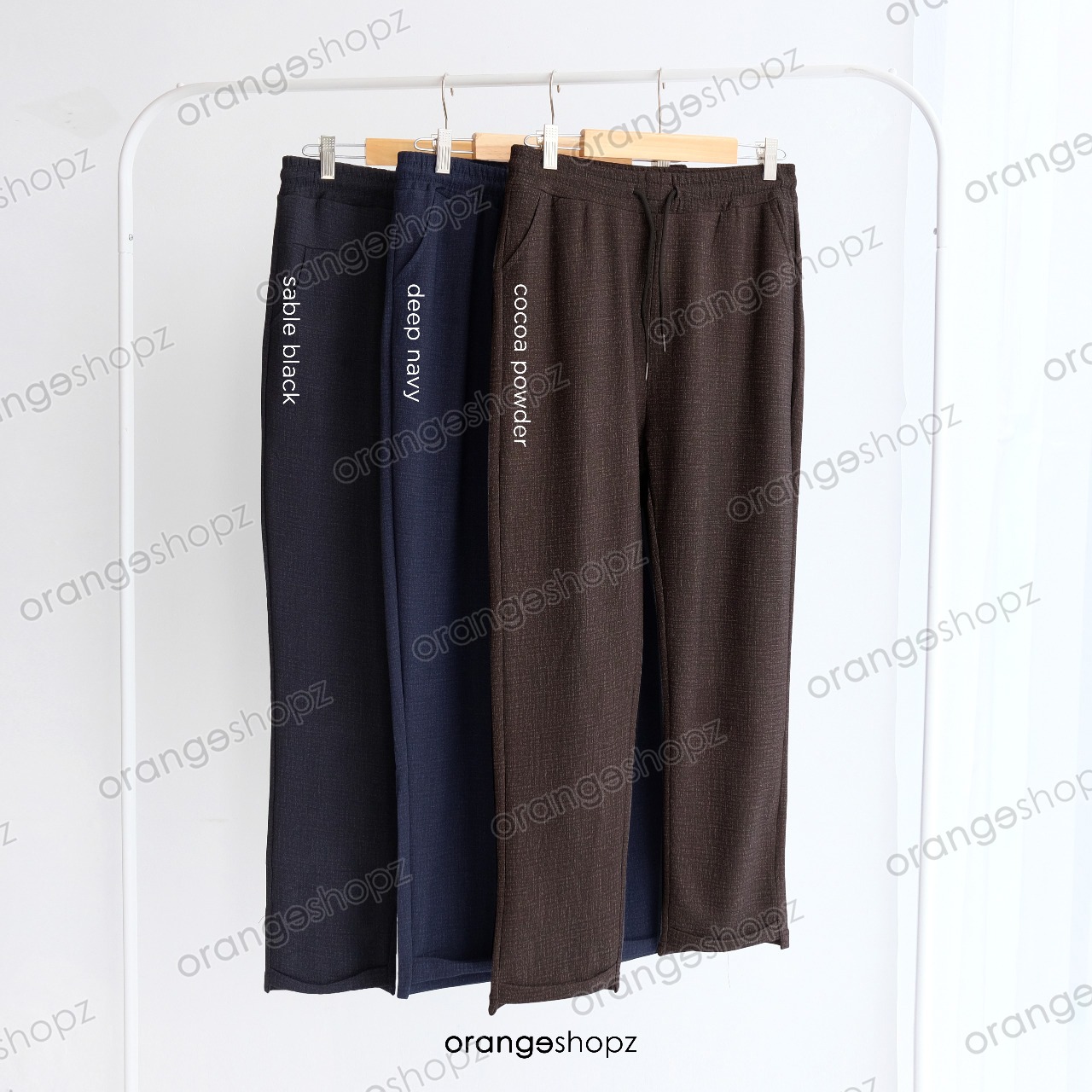 Celana Kantor Wanita Clara Bahan Premium (Emboos Motif)