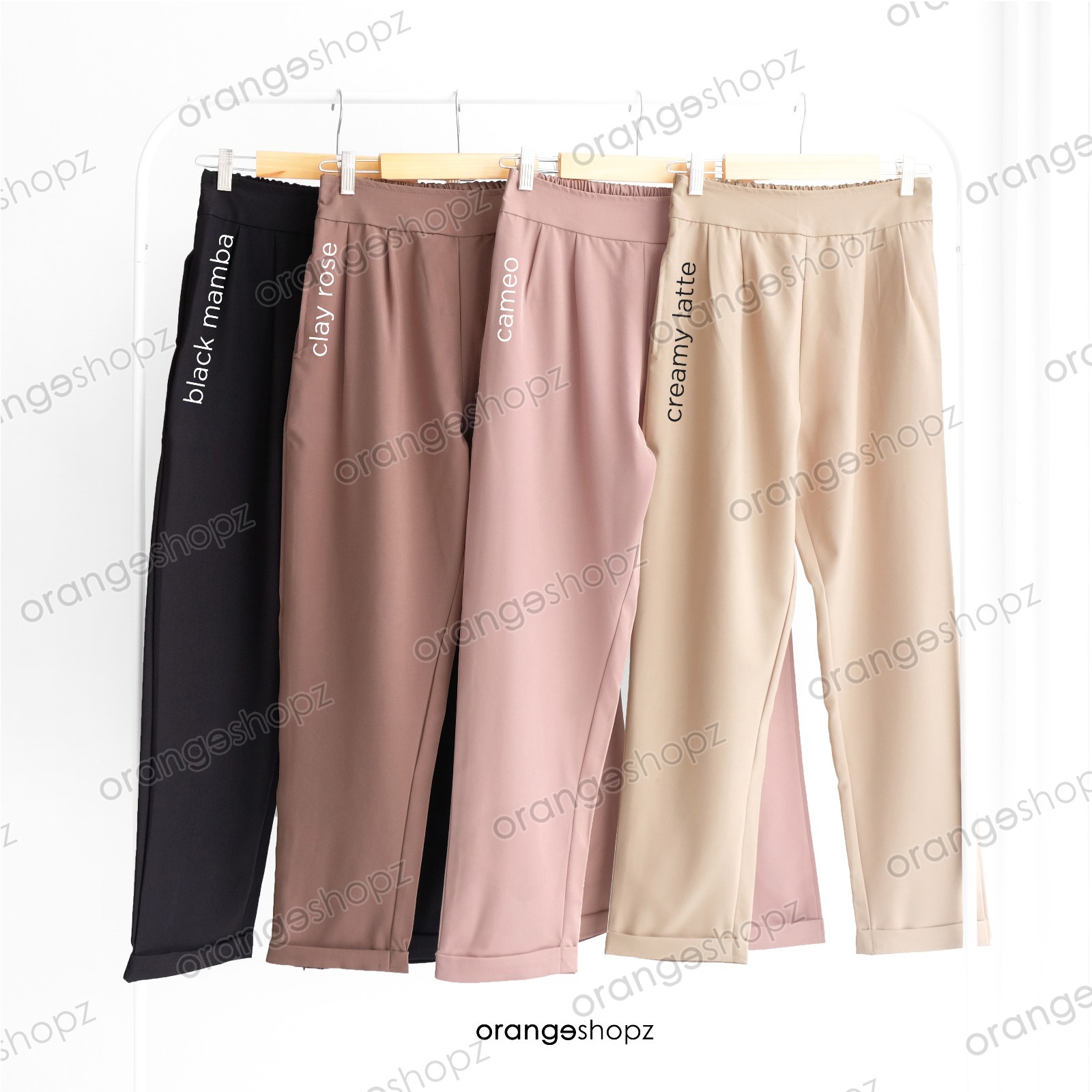 Celana Slim Fit Wanita Mayra Comfy Basic Pants