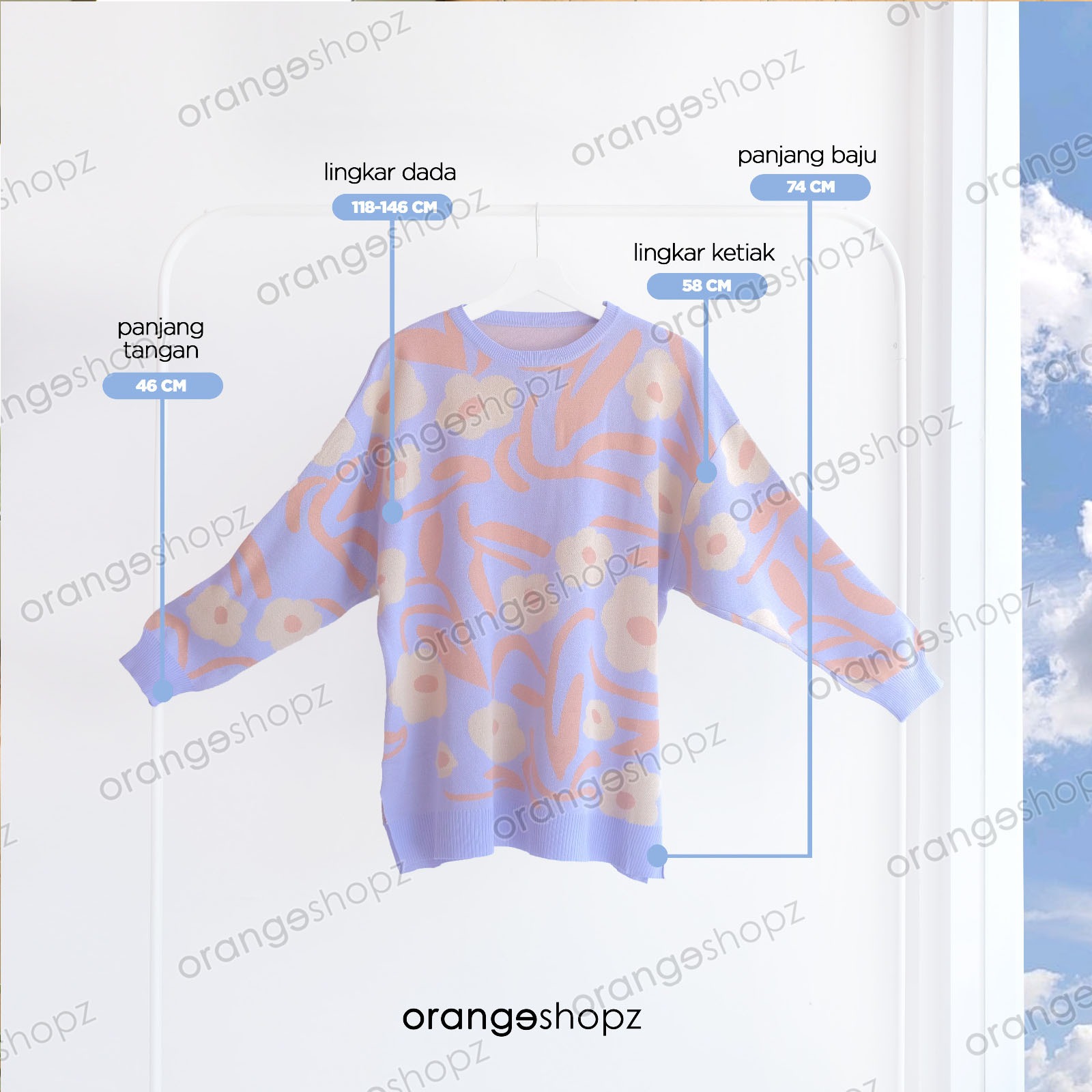 Dynamic Premium Sweater Motif