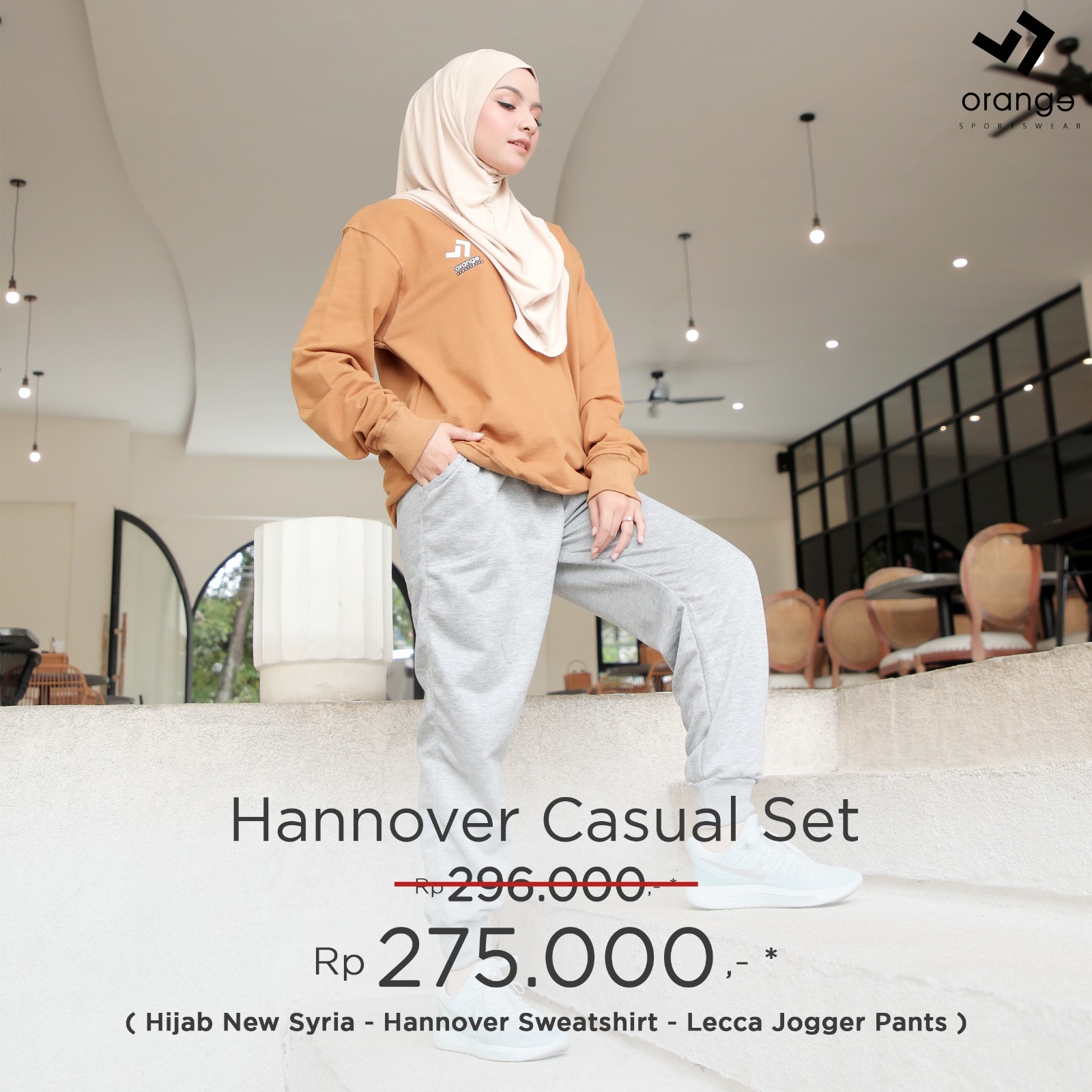 One Set Olahraga Hannover Casual Set