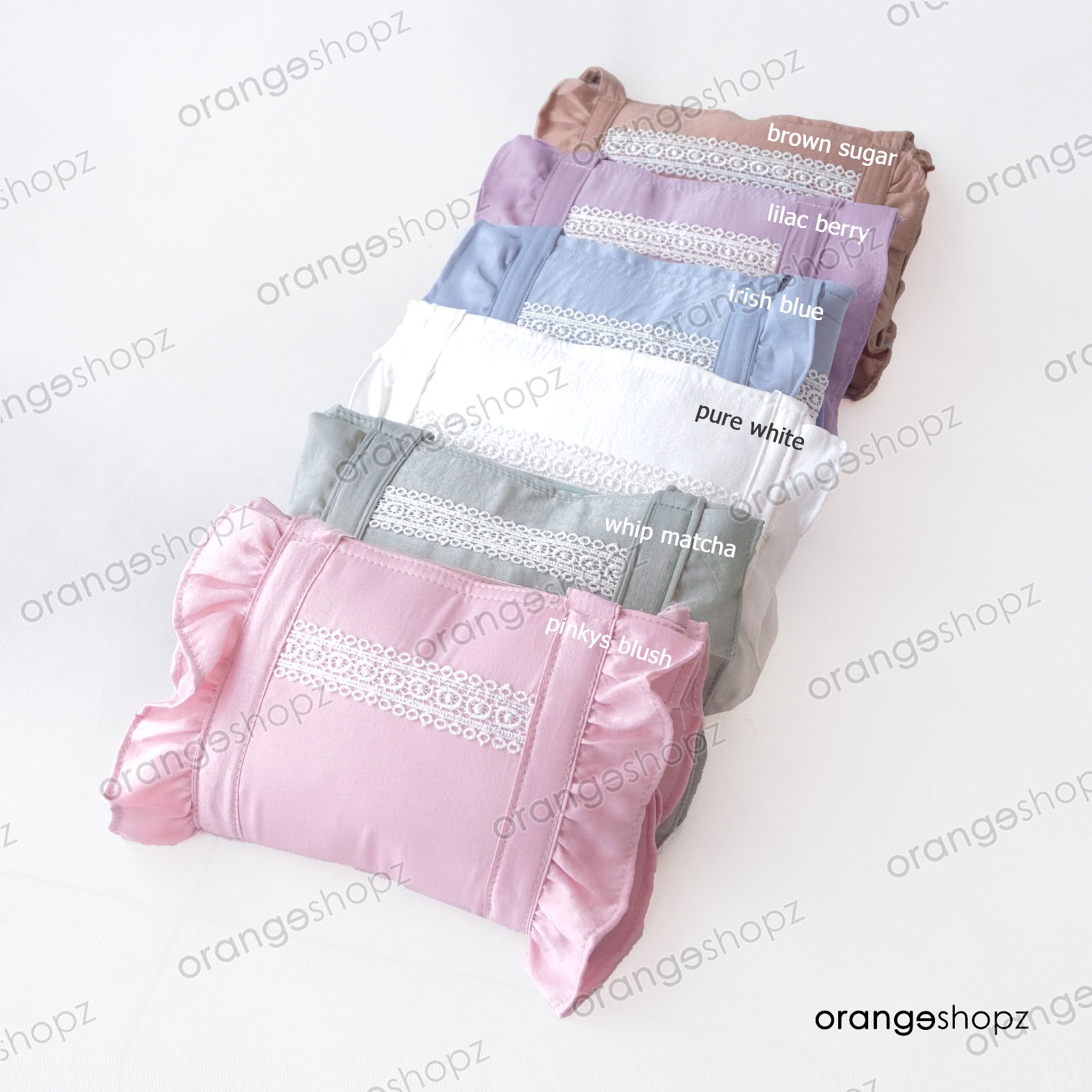Mukena Brokat 2in1 Resleting Luxury Prayer Set FREE Sejadah Tasbih