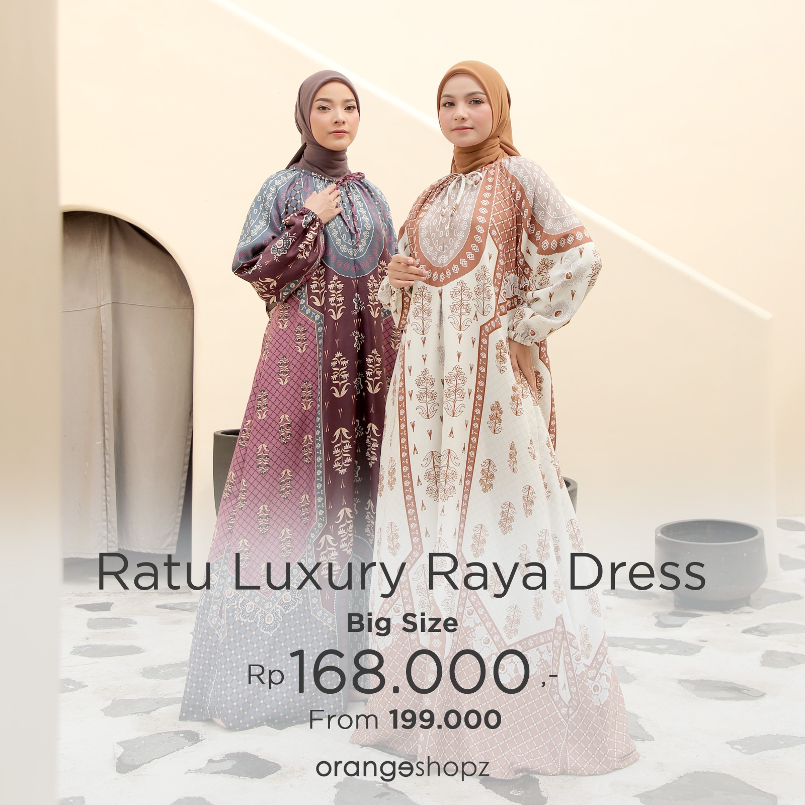 Ratu Luxury Raya Dress BIG SIZE
