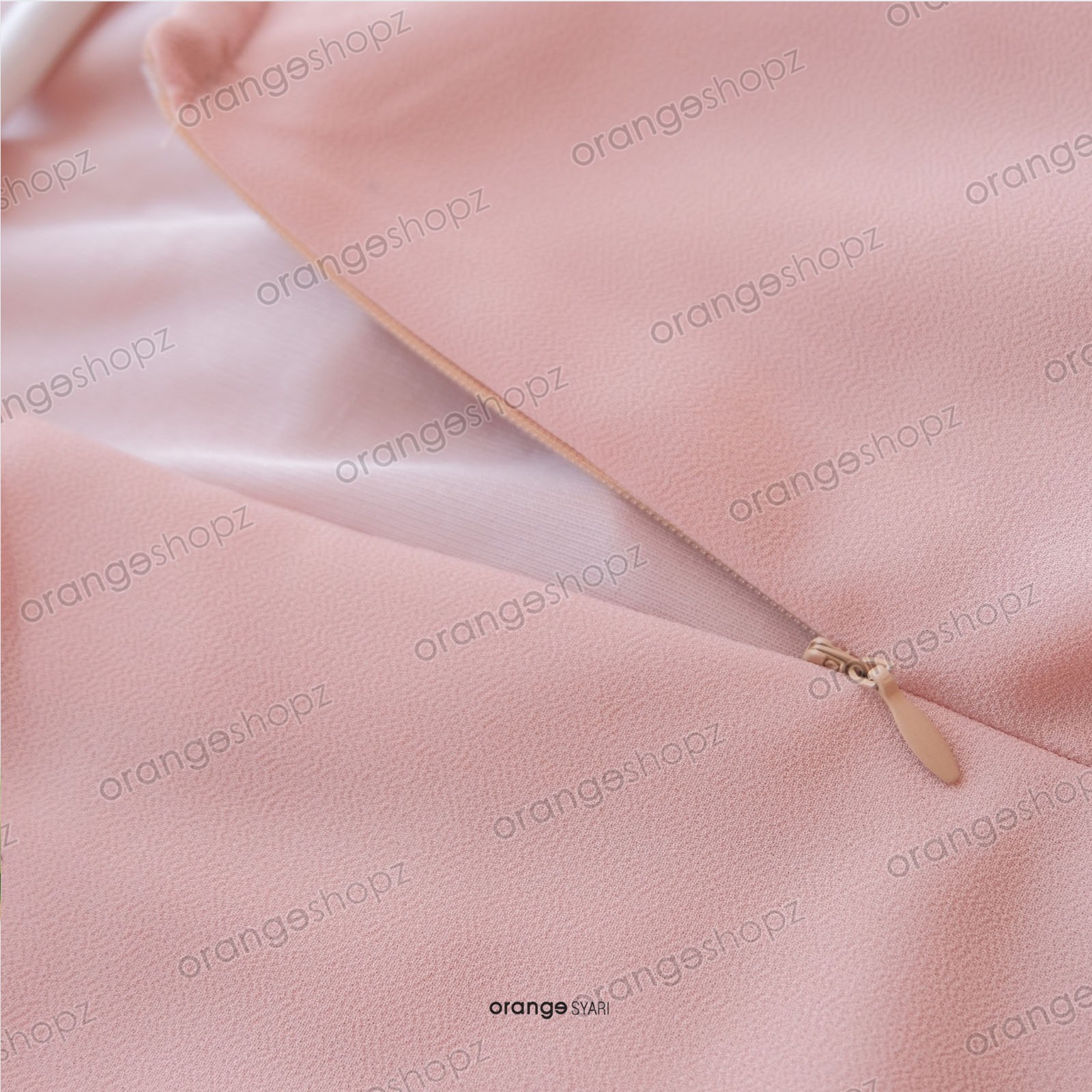 Gamis Wanita Lebaran Najwa Oneset Dress Brukat