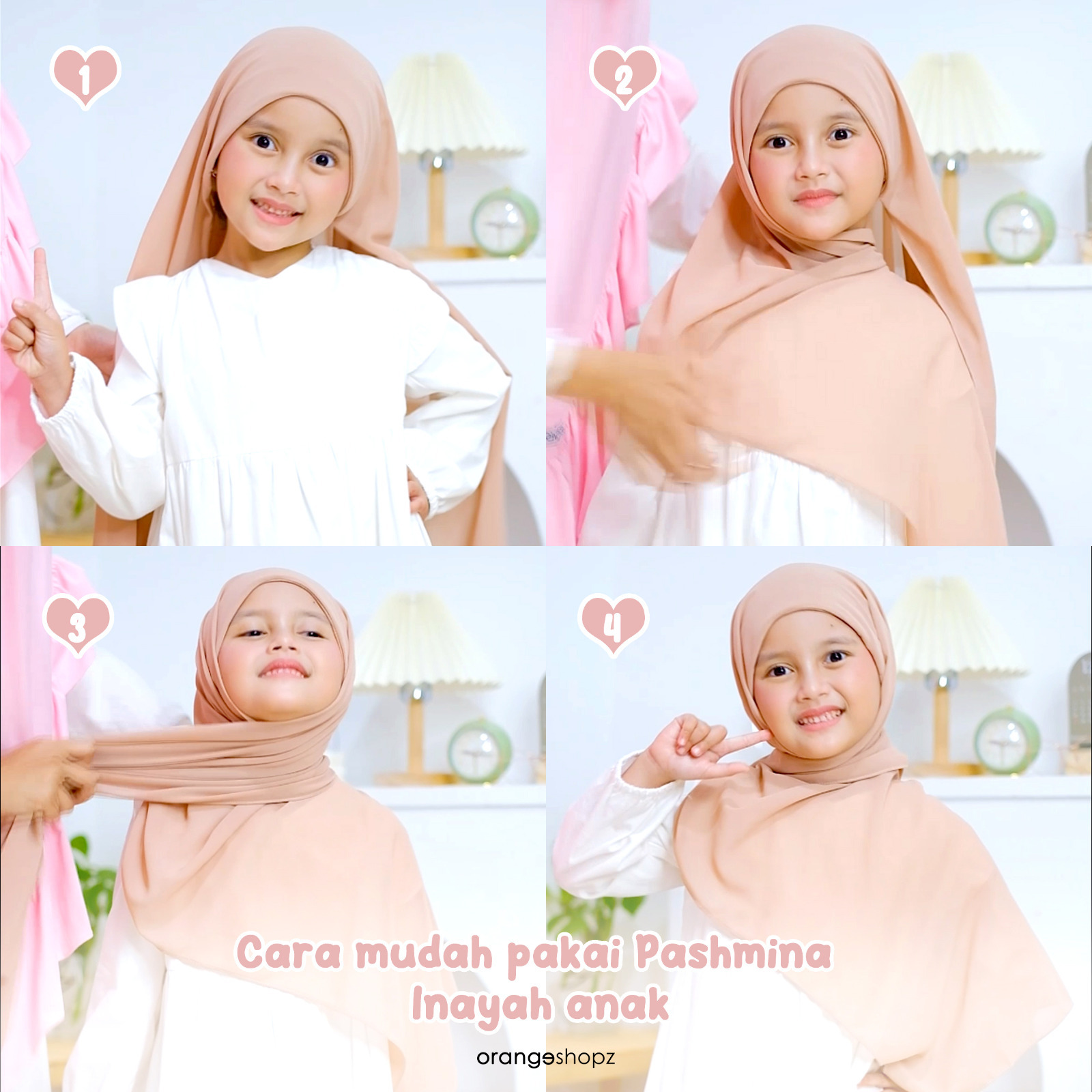 Hijab Instan Couple Ibu & Anak