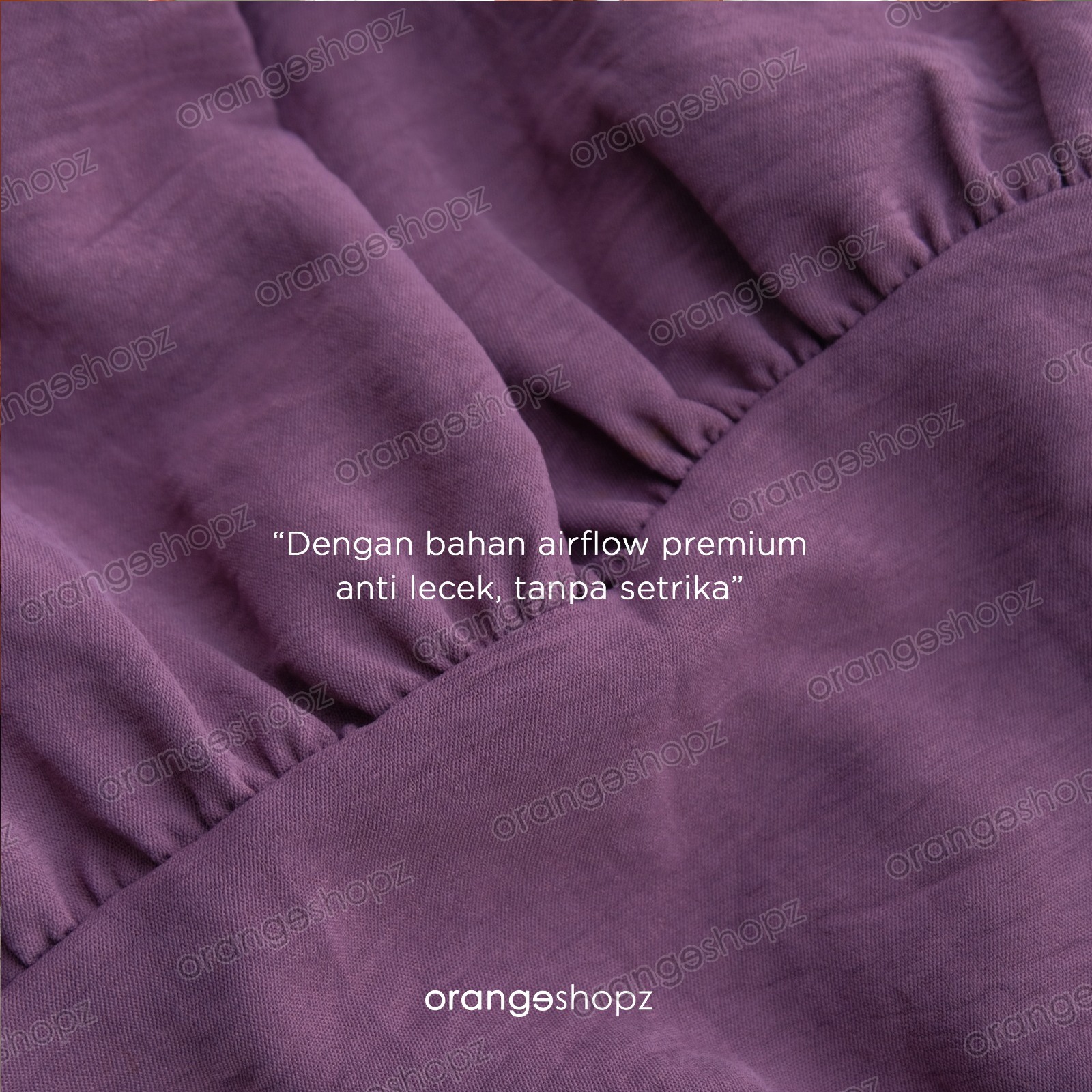 Rok Ruffle ANAK Model Panjang Muslim Crinkle Airflow Sabrina Daily Skirt