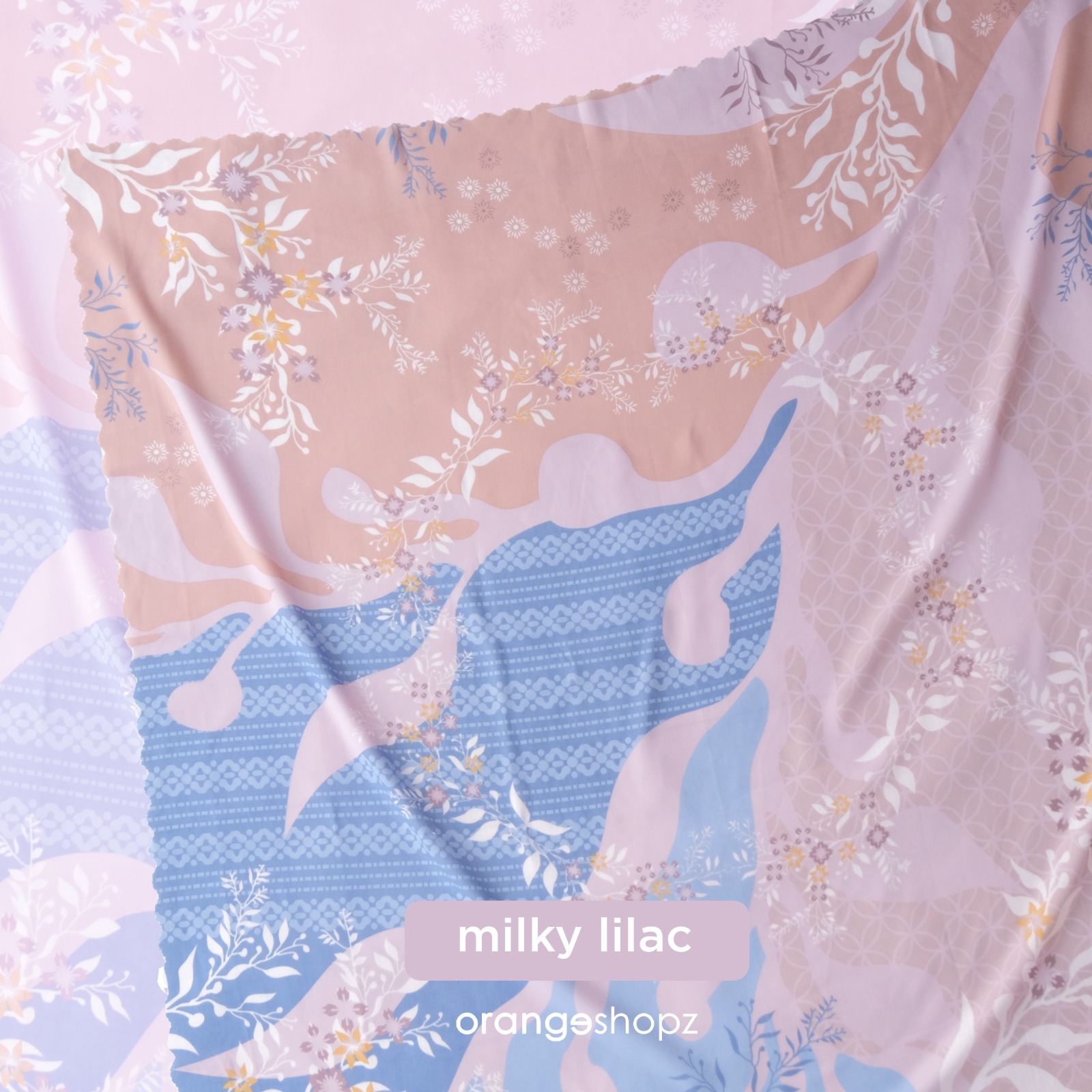 Hijab Segiempat Motif Nirwana Ethnic Scarf